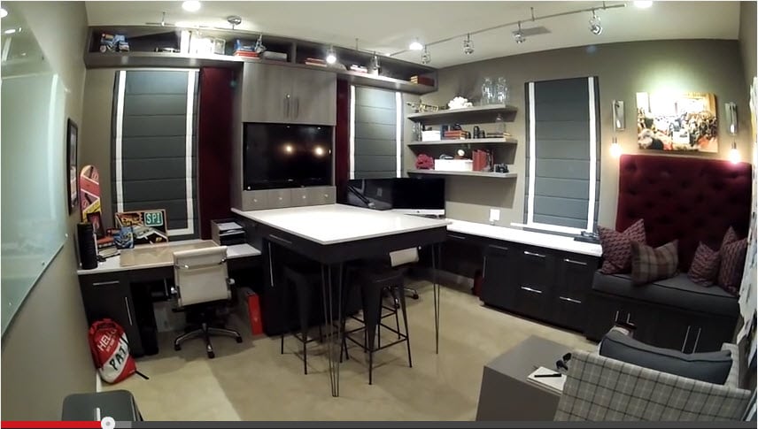 A Home Office Video Tour for the Ages - CubicleBliss.com